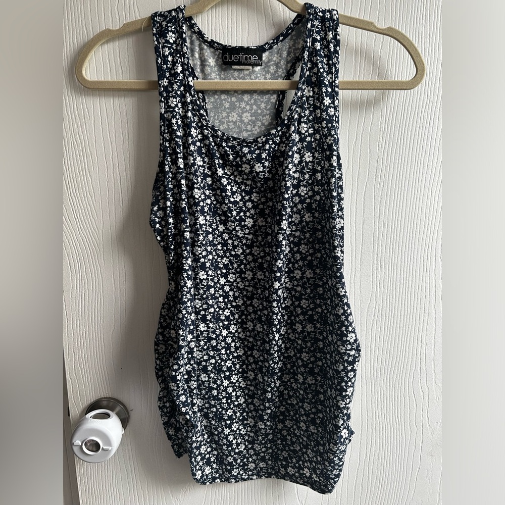 Due time maternity top